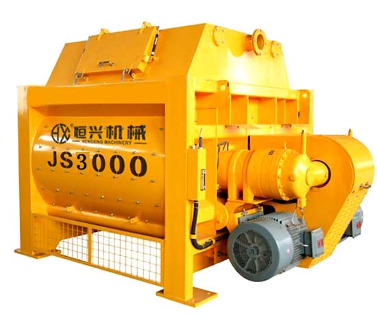 JS3000雙卧軸(zhóu)強制式(shì)攪拌機(jī)