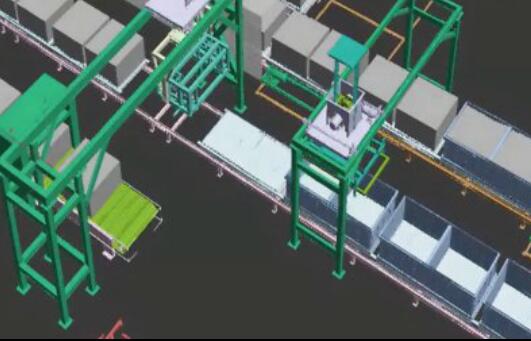 水泥發泡砌(qi)塊生産線 泡沫(mo)混凝土砌塊生(sheng)産線3D視頻